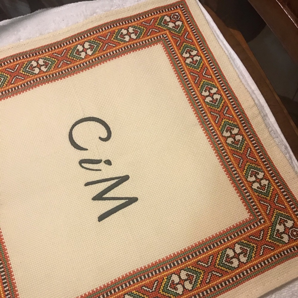 Embroidered fabric